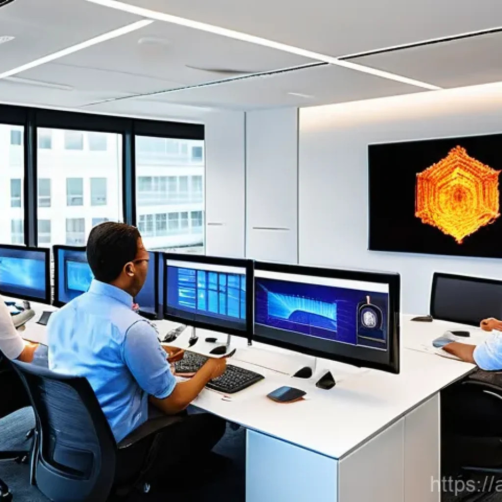 소방설비기사로서의 글로벌 네트워킹 - **Prompt:** A diverse group of professional fire safety engineers, male and female from various ethn...