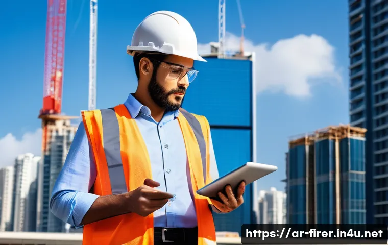 소방설비기사와 해외 취업 가능성 - **Prompt:** A highly skilled fire prevention engineer, appearing to be of Middle Eastern descent, st...